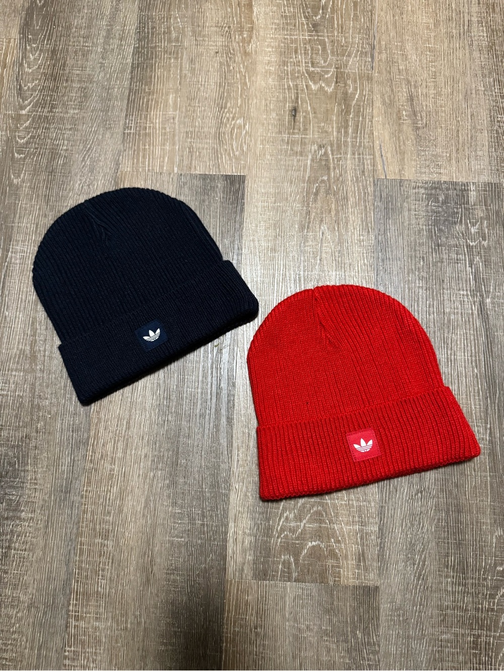 Adidas Red & Navy Beanie
